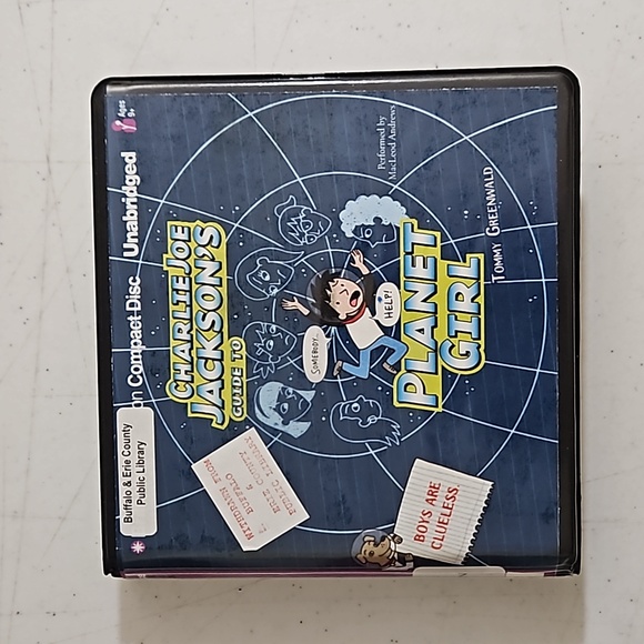 Charlie Joe Jackson's Guide to Planet Girl Audiobook by Tommy Greenwald - Picture 1 of 6